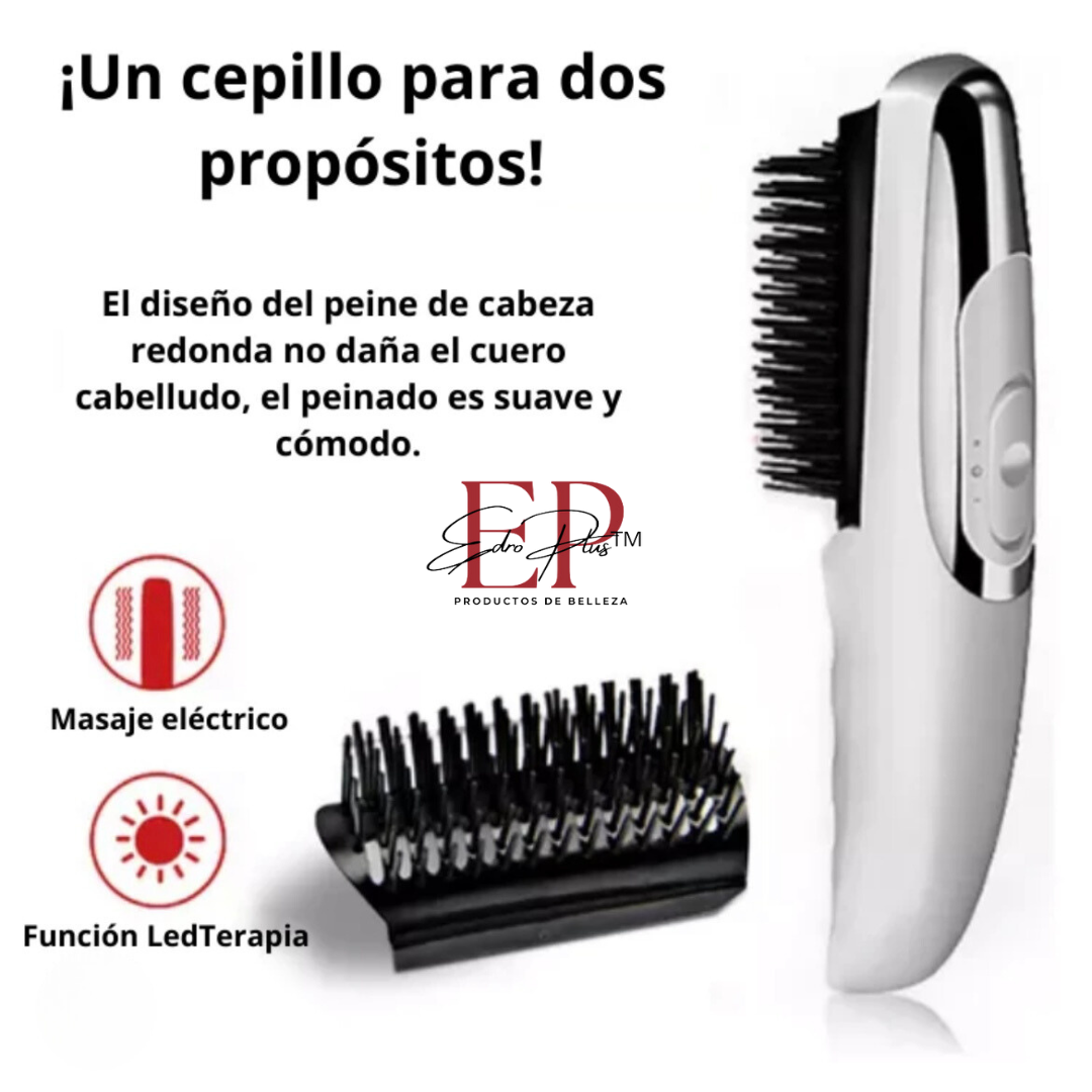 Cepillo Anticaída con Led Terapia y Vibración